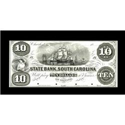 Charleston, SC- State Bank of South Carolina $10 UNL Pr 