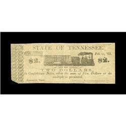 Kingston, TN- Unidentified Issuer $2 Feb. 1863 This is 
