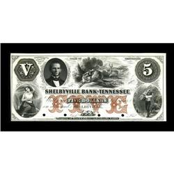 Shelbyville, TN- Shelbyville Bank of Tennessee $5 G6a G 