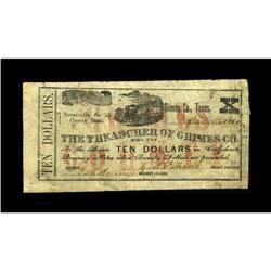 Grimes County, TX- Treasurer of Grimes County $10 medla 