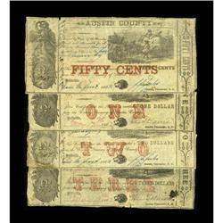 Bellville, TX- Austin County 50¢, $1, $2, $3 May 10-Jun 