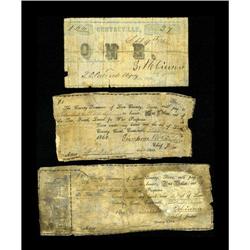 Centreville, TX- Leon County $1 Sept. 9, 1862, $1, $2 M 