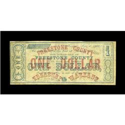 Fairfield, TX- Freestone County $1 Sept. 1, 1864 Medlar 