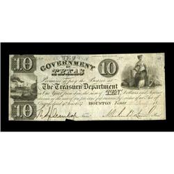 Houston, TX- Government of Texas $10 18__ Criswell. H17 