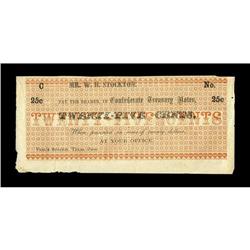 Veal''s Station, TX- W.H. Stockton 25¢ Medlar 1 