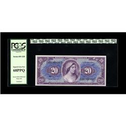 Series 691 $20 PCGS Superb Gem New 68PPQ. This is a gor 