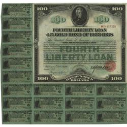 Fourth Liberty Loan 4 1/4% Gold BondThis is a gorgeous 