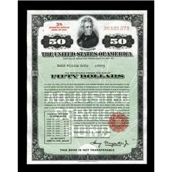 3% $50 Adjusted Service Bond of 1945This is a most inte 