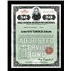 Image 1 : 3% $50 Adjusted Service Bond of 1945This is a most inte 