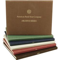 Complete American Bank Note Archive Series. This is the 