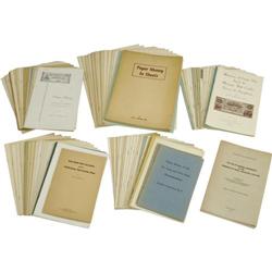 John A. Muscalus Monographs.Paper money researcher John 