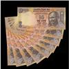 Image 1 : India - Ten Solid Serial Numbered Notes. 111111-999999 