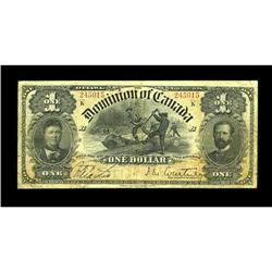 DC-13b $1 1898The colors are bright on this Fine-Very F 