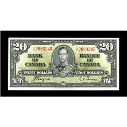 BC-25c $20 1937Plenty of embossing remains on this once 