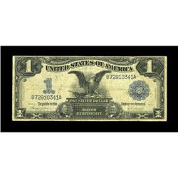 Fr. 233 $1 1899 Silver Certificate Very Good. Here is a 