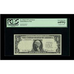Fr. 1910-E $1 1977A Federal Reserve Note. PCGS Very Cho 