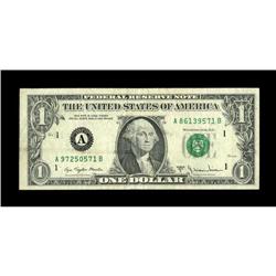 Fr. 1910-A $1 1977A Federal Reserve Note. Fine-Very Fin 