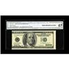 Image 1 : Fr. 2175-J $100 1996 Federal Reserve Note. CGA Gem Unci 