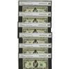 Image 1 : Fr. 2026-G $10 1981A Federal Reserve Notes. Six Example 