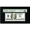 Image 1 : Fr. 2175-L $100 1996 Federal Reserve Note. PMG Gem Unci 