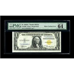 Fr. 2306 $1 1935A North Africa Silver Certificate. PMG 