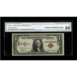 Fr. 2300 $1 1935A Hawaii Silver Certificate. CGA Choice 