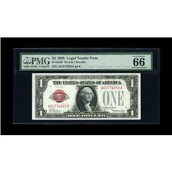 Fr. 1500 $1 1928 Legal Tender Note. PMG Gem Uncirculate 