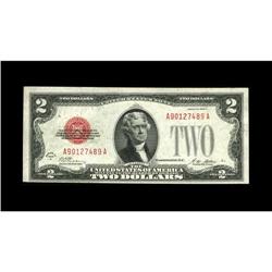 Fr. 1502 $2 1928A Legal Tender Note. Choice Crisp Uncir 
