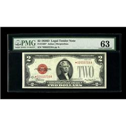Fr. 1505* $2 1928D Legal Tender Note. PMG Choice Uncirc 