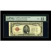 Fr. 1528 $5 1928C Mule Legal Tender Note. PMG Fine 15.T 