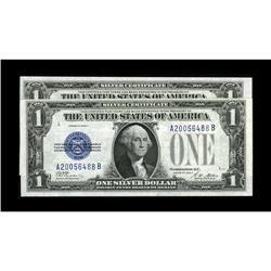 Fr. 1601 $1/2 1928A/B Silver Certificates. Changeover P 