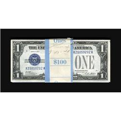 Fr. 1601 $1 1928A Silver Certificates. 99 Consecutive E 