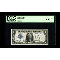 Fr. 1601* $1 1928A Silver Certificate. PCGS Choice New 