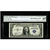Image 1 : Fr. 1607* $1 1935 Silver Certificate. CGA Gem Uncircula 