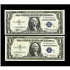 Image 1 : Fr. 1609/Fr. 1610 $1 1935A "R" & "S" Silver Certificate 