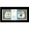 Image 1 : Fr. 1619 $1 1957 Silver Certificates. Original Pack of 