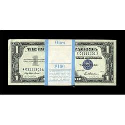Fr. 1619 $1 1957 Silver Certificates. Original Pack of 