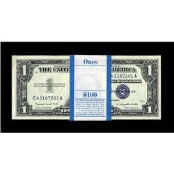 Fr. 1620 $1 1957A Silver Certificates. Original Pack of 