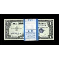 Fr. 1620 $1 1957A Silver Certificates. Original Pack of 