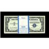 Image 1 : Fr. 1620 $1 1957A Silver Certificates. Original Pack of 