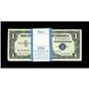 Image 1 : Fr. 1620 $1 1957A Silver Certificates. Original Pack of 