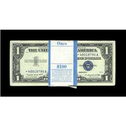 Fr. 1620 $1 1957A Silver Certificates. Original Pack of 