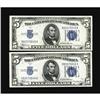Image 1 : Fr. 1651/1650 $5 1934A/1934 Silver Certificates. Revers 