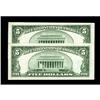 Image 2 : Fr. 1652/Fr. 1653 $5 1934B/1935C Silver Certificate Cha 