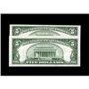 Image 2 : Fr. 1652 $5 1934B Silver Certificates. Changeover Pair. 