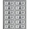 Image 1 : Fr. 1654 $5 1934D Wide I Silver Certificates. Uncut She 
