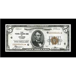 Fr. 1850-G* $5 1929 Federal Reserve Bank Note. Choice A 