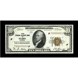 Fr. 1860-F $10 1929 Federal Reserve Bank Note. Gem New. 