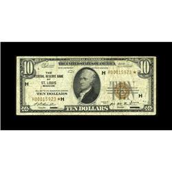 Fr. 1860-H* $10 1929 Federal Reserve Bank Note. Fine.Th 