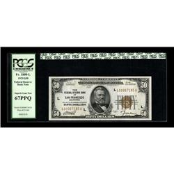 Fr. 1880-L $50 1929 Federal Reserve Bank Note. PCGS Sup 